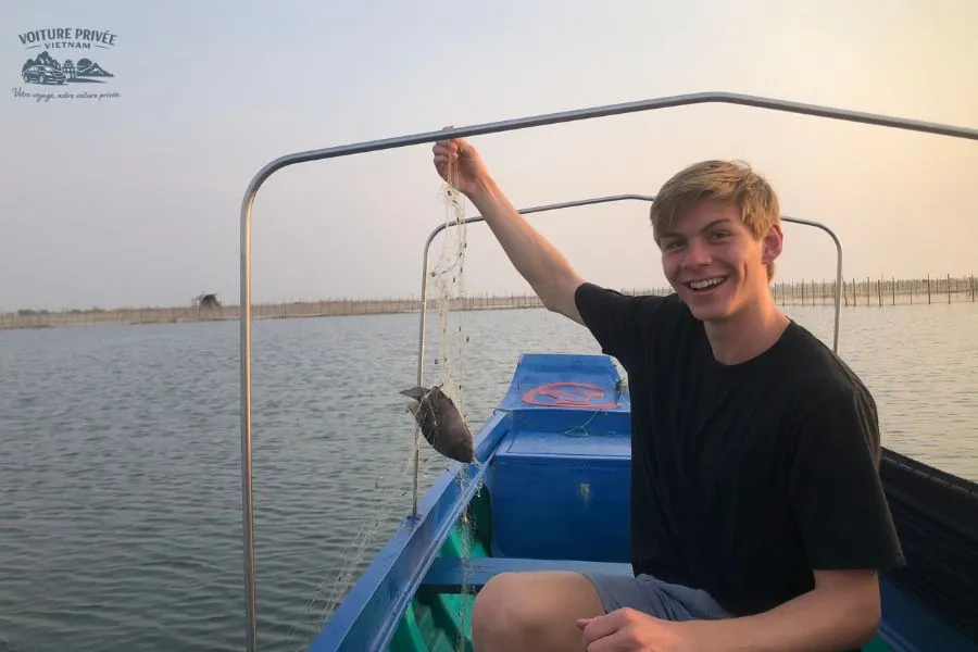 Tour Au Coucher Du Soleil Sur La Lagune De Tam Giang - Voiture Privée Vietnam